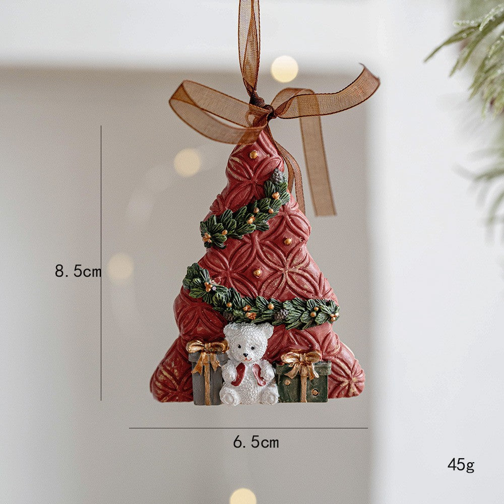 Decoratiune De Craciun, Pentru Brad, Din Rasina