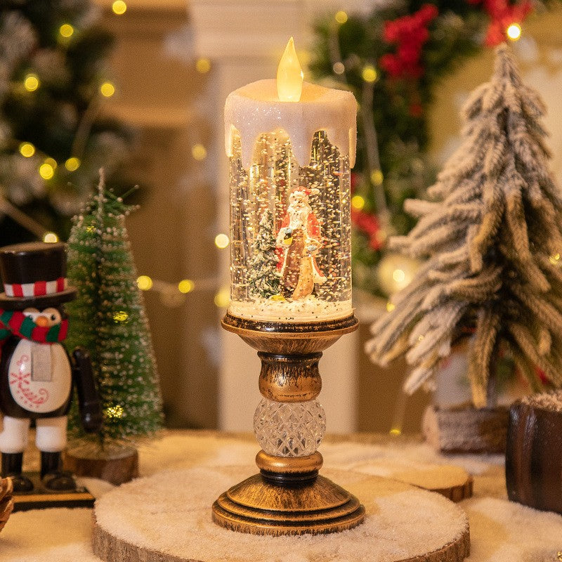 Decoratiune Luminoasa, Lampa De Craciun, Cu Lumina Led, Ornament - vivimall.ro