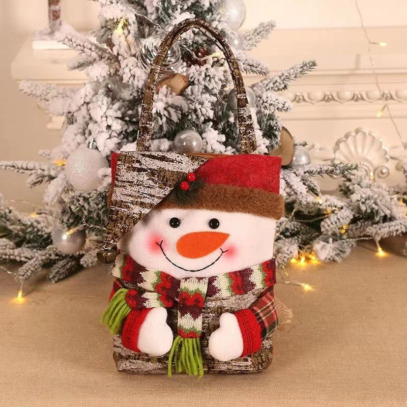 Geanta Pentru Cadouri De Craciun, Decoratiune Sarbatori - vivimall.ro