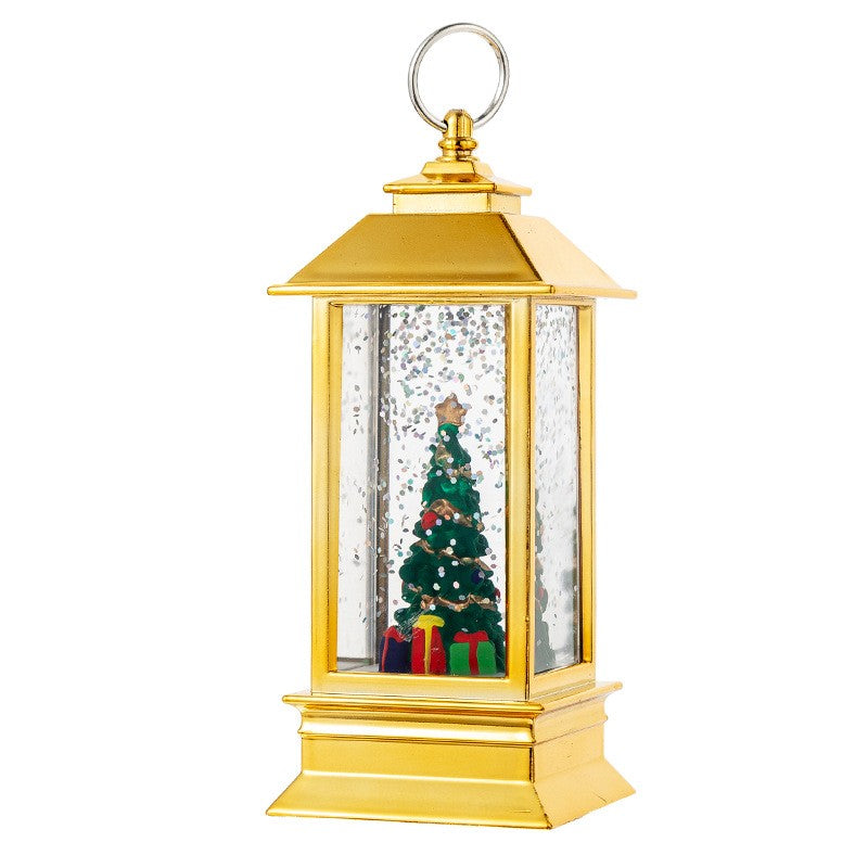 Decoratiune Luminoasa, Felinar De Craciun, Cu Lumina Led, Ornament