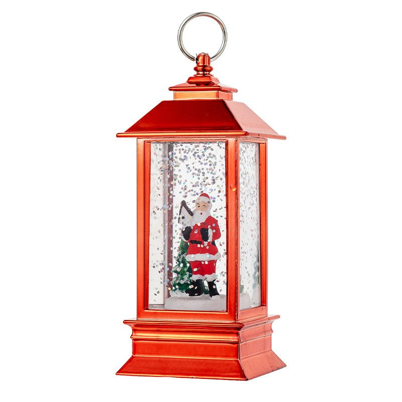 Decoratiune Luminoasa, Felinar De Craciun, Cu Lumina Led, Ornament