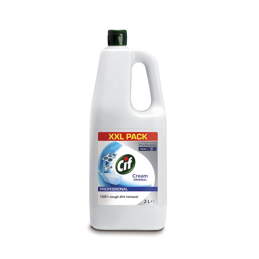 Pachet CIF Professional Cream – Crema de Curatare Non-Abraziva, 6×2 L - vivimall.ro