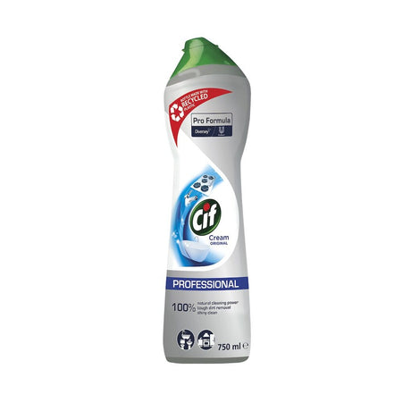 Pachet CIF Professional Cream – Crema de Curatare Non-Abraziva, 8×0.75 L - vivimall.ro