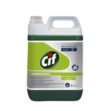 Detergent lichid concentrat Cif Professional Extra Strong Lemon 5L, vedere frontală flacon
