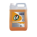 Pachet CIF Professional Heavy Duty Vinegar – Detergent Universal pentru Spalarea Manuala a  Vaselor cu Otet 2×5 L - vivimall.ro
