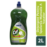 Pachet CIF Professional Lemon – Detergent Universal pentru Spalarea Manuala a Vaselor, Parfum de Lamaie, 6x2 L - vivimall.ro