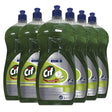 Pachet CIF Professional Lemon – Detergent Universal pentru Spalarea Manuala a Vaselor, Parfum de Lamaie, 6x2 L - vivimall.ro