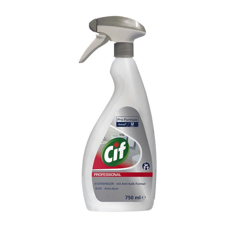 CIF Professional Washroom – Detergent si Detartrant pentru Suprafetele din Baie 0.75 L - vivimall.ro