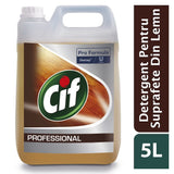 Pachet CIF Professional Wood Floor Cleaner – Detergent pentru Pardoseli din Lemn 2×5 L - vivimall.ro