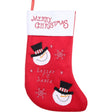 Ciorap Cadouri, Flippy,cu model om de zapada, rosu, marimea 20x40 cm, textil, interior - vivimall.ro