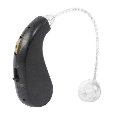 Aparat Auditiv Retroauricular Bte Reincarcabil, Set 2 Bucati Stinga Dreapta, Standard European, Aparat Auditiv Cu Incarcator, Aparat Pentru Auz, 89 G