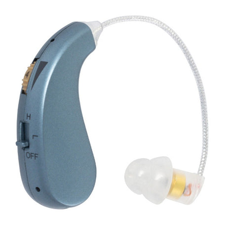 Aparat Auditiv Retroauricular Bte Reincarcabil, Set 2 Bucati Stinga Dreapta, Standard European, Aparat Auditiv Cu Incarcator, Aparat Pentru Auz, 89 G