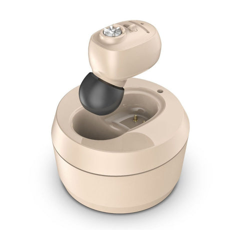 Aparat Auditiv Intraauricular In-Ear, Amplificator De Sunet Pentru Auz, Minuscul Design Nou, 116 Gr