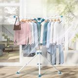 Uscator de  Rufe, Vivimall, Tip Umbrela, Pliabil, Telescopic, pentru Interior-Exterior, cu Patru Tije, Picior Anti-Alunecare, Inaltime Ajustabila, 108 pana la 165 cm - vivimall.ro