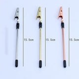 Clema mini pentru fixarea bijuteriilor, Vivimall, din Metal, Ajutor pentru Bratari, Incuietori, Fermoare, Ajustare, Clema pentru Gura, 15.5 cm, Auriu Rose - vivimall.ro