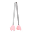 Cleste Creativ Pentru Mancare, Model Inimioare Din Silicon, 14.5X3 Cm, Rezistent La Temperaturi Inalte Si Coroziune - vivimall.ro