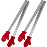Cleste Creativ Pentru Mancare, Model Manusi Din Silicon, 14.5X3 Cm, Rezistent La Temperaturi Inalte Si Coroziune - vivimall.ro