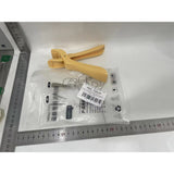 Cleste pentru Boluri, Vivimall, Anti-Alunecare, din ABS si Silicon, Extindere, pentru Oale, Tigai, de Uz Casnic, Rezistent la Temperaturi Inalte, 16x 10.5 x 3.6 cm Bej - vivimall.ro