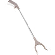 Cleste pentru Colectarea Deseurilor, Flippy, din Metal si Plastic, 77.5 cm, Fara Maini Murdare, Gri - vivimall.ro