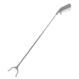 Cleste pentru Colectarea Deseurilor, Flippy, din Metal si Plastic, 96.5 cm, Fara Maini Murdare, Gri - vivimall.ro