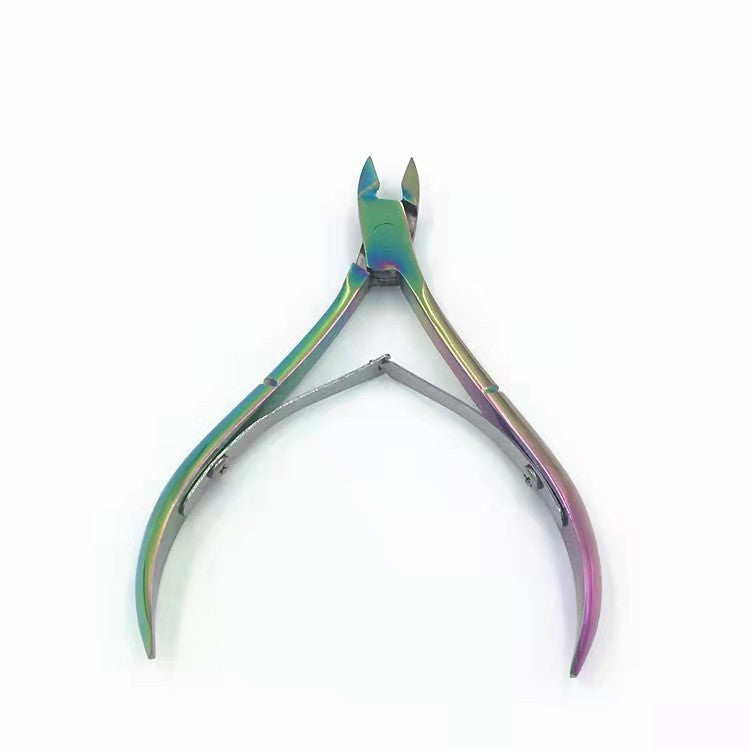 Cleste pentru Unghii si Cuticule, Flippy, din Otel Inoxidabil, Protectie Varf, 17 x 7 x 2 cm, Multicolor