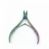 Cleste pentru Unghii si Cuticule, Flippy, din Otel Inoxidabil, Protectie Varf, 17 x 7 x 2 cm, Multicolor