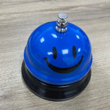 Clopotel Metalic Multifunctional, Cu Imprimeu Smiley Face, Receptie, Restaurant, Cafenele