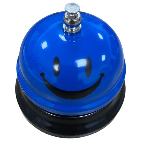 Clopotel Metalic Multifunctional, Cu Imprimeu Smiley Face, Receptie, Restaurant, Cafenele