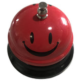Clopotel Metalic Multifunctional, Cu Imprimeu Smiley Face, Receptie, Restaurant, Cafenele