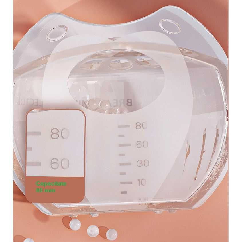 Colector De Lapte Matern, Din Silicon Safety, Anti-Debordare, 80 Ml - vivimall.ro