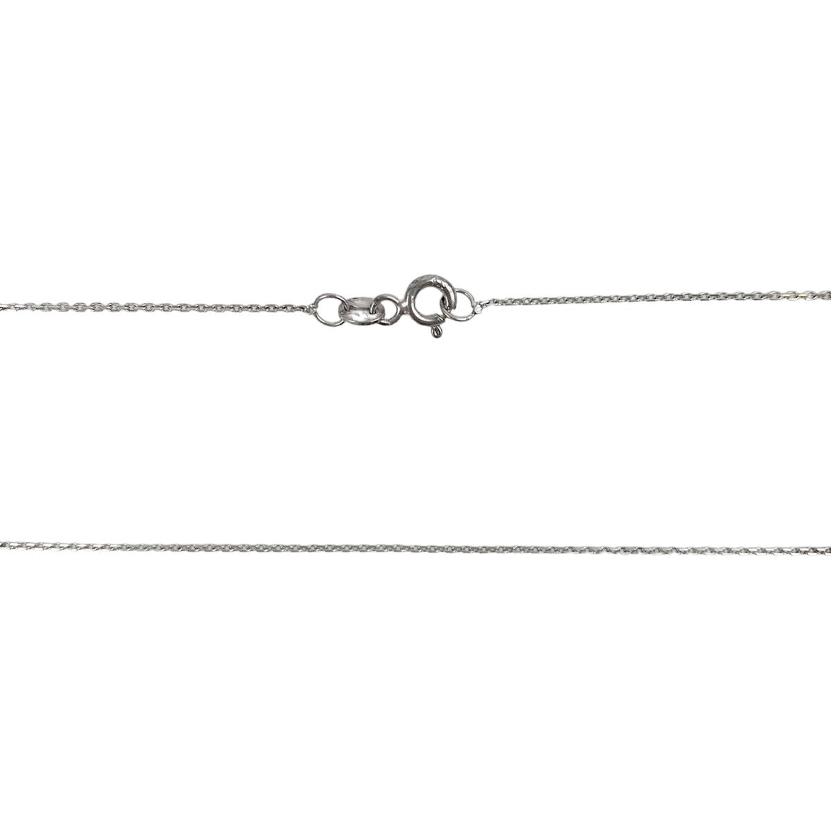 Colier Argint 925 Aripi Cu Zirconii, Alb- 42 Cm
