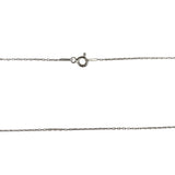Colier Argint 925 Cuplu Iepurasi 40 Cm