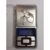 Colier Argint 925 Inima Si Cheie, Jolie Silver, 2.3G