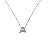 Colier Argint 925 Litera A, 50 Cm