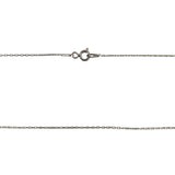 Colier Argint 925 Litera M, 42 Cm