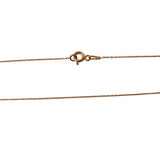 Colier Argint 925 Litera V, Placat Cu Aur, 40 Cm
