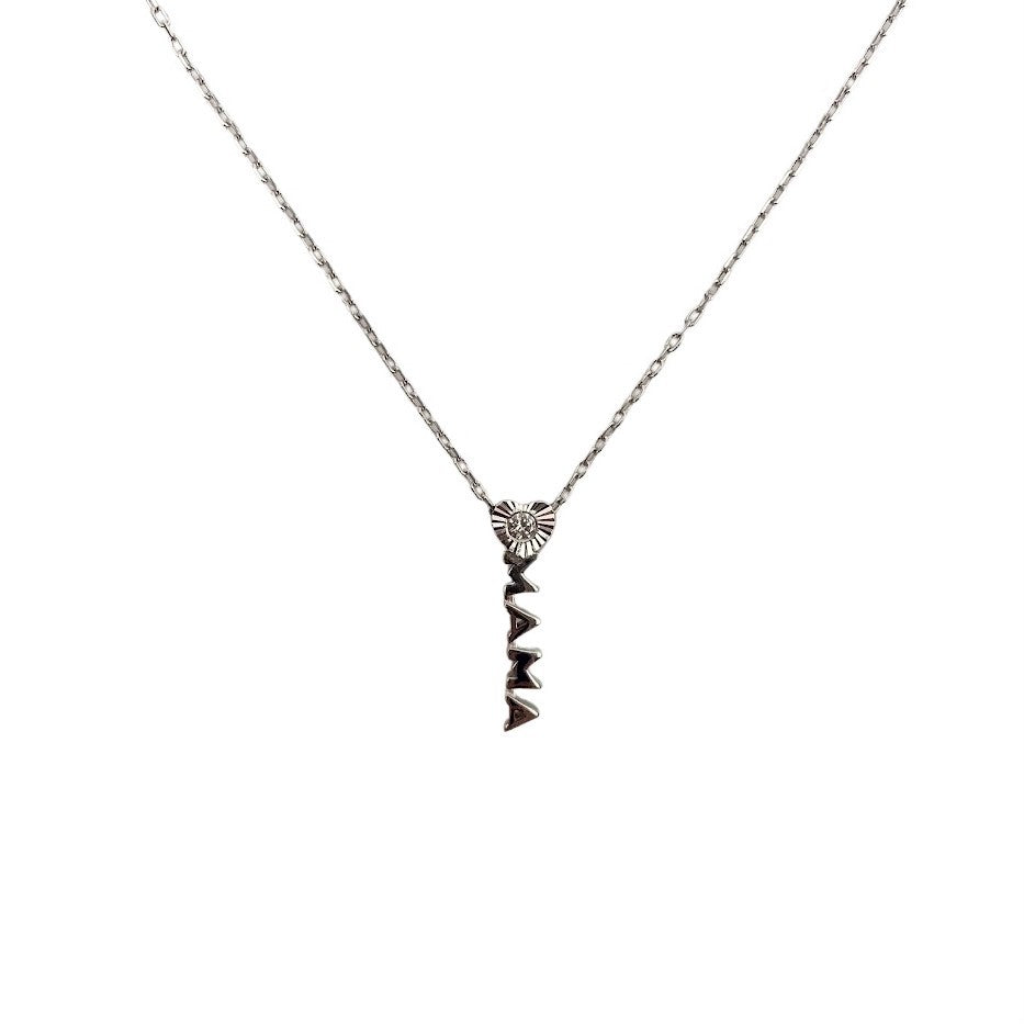 Colier Argint 925 Mama Cu Diamant