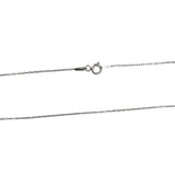 Colier Argint 925, Zirconiu Patrat 40 Cm