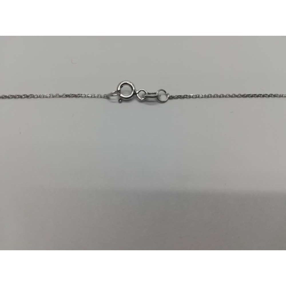 Colier Din Argint 925 Cu Pandantiv Banut, Rodiat 46 Cm