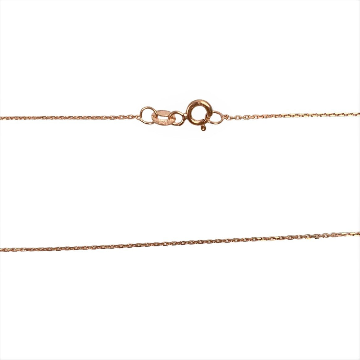 Colier Din Argint 925, Cub Cu Zirconiu Mov Placat Cu Aur 41 Cm