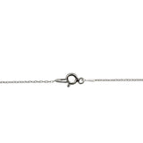 Colier Din Argint 925, Pisica Email 42 Cm