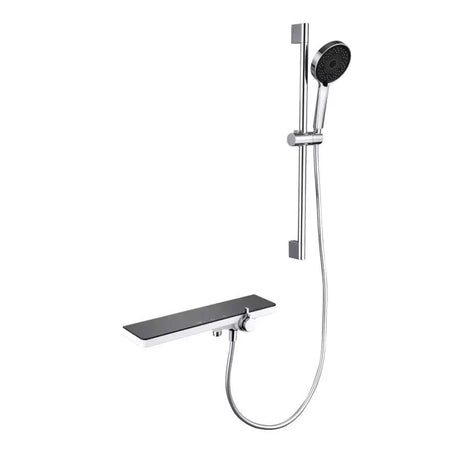 Coloană Duș Inox Lucios Negru 11211BH/C | AquaHome - vivimall.ro