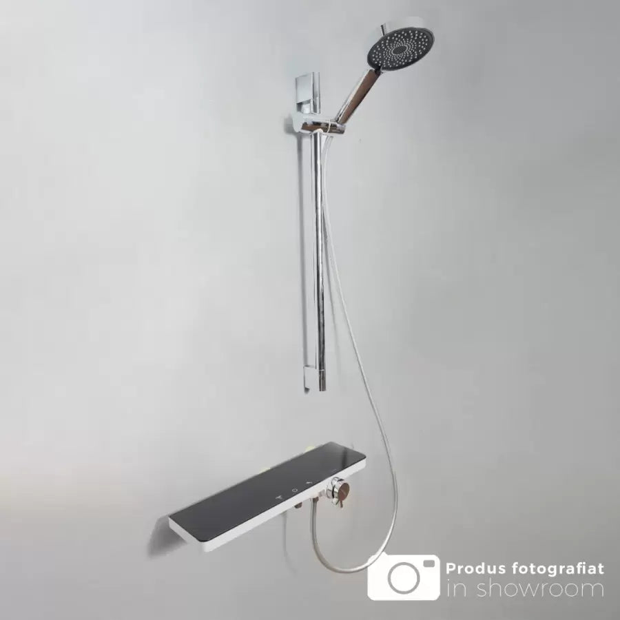 Coloană Duș Inox Lucios Negru 11211BH/C | AquaHome - vivimall.ro