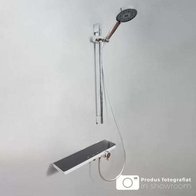 Coloană Duș Inox Lucios Negru 11211BH/C | AquaHome - vivimall.ro