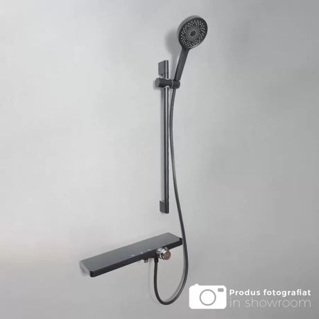 Coloană Duș Inox Lucios Negru 11211H | AquaHome - vivimall.ro