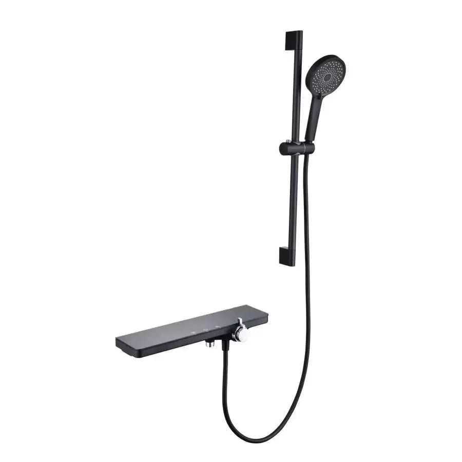Coloană Duș Inox Lucios Negru 11211H | AquaHome - vivimall.ro