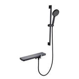 Coloană Duș Inox Lucios Negru 11211H | AquaHome - vivimall.ro