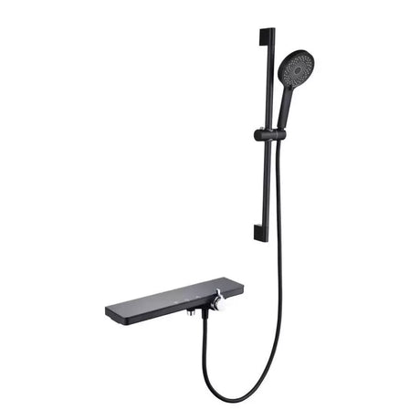 Coloană Duș Inox Lucios Negru 11211H | AquaHome - vivimall.ro