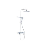 Coloana Dus Afisaj Lcd Inox Alb Sjg/007 - vivimall.ro