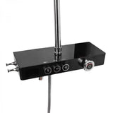 Coloana Dus Afisaj Lcd Inox Negru Sjg/003 - vivimall.ro